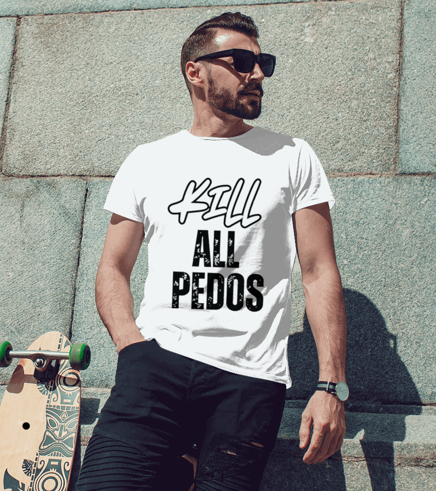 No Mercy For Pedos Distressed Justice Activism Homelander T-Shirt