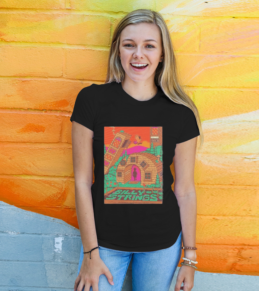 Billy Strings Fishers IN 2026 Night 3 Live August 8 Event Center T-Shirt