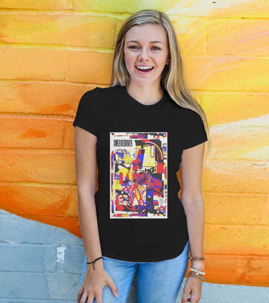 Swervedriver Phoenix Concert Theatre Toronto ON Aug 21 2026 Vibrant Abstract Collage T-Shirt