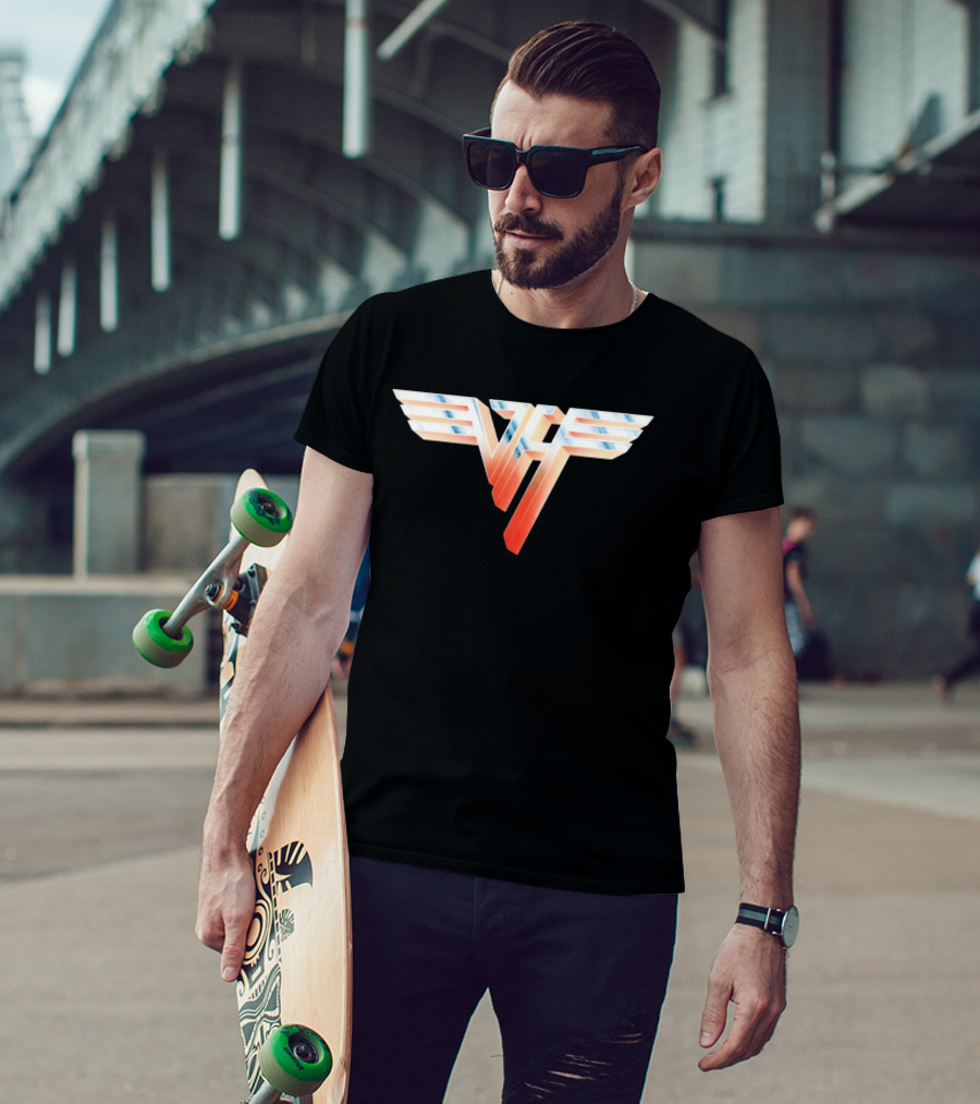 Van Halen VH Emblem Classic Rock T-Shirt