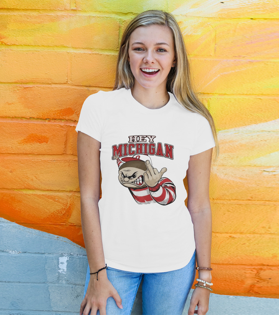 Ishowspeed Hey Michigan Football Rivalry Fan T-Shirt