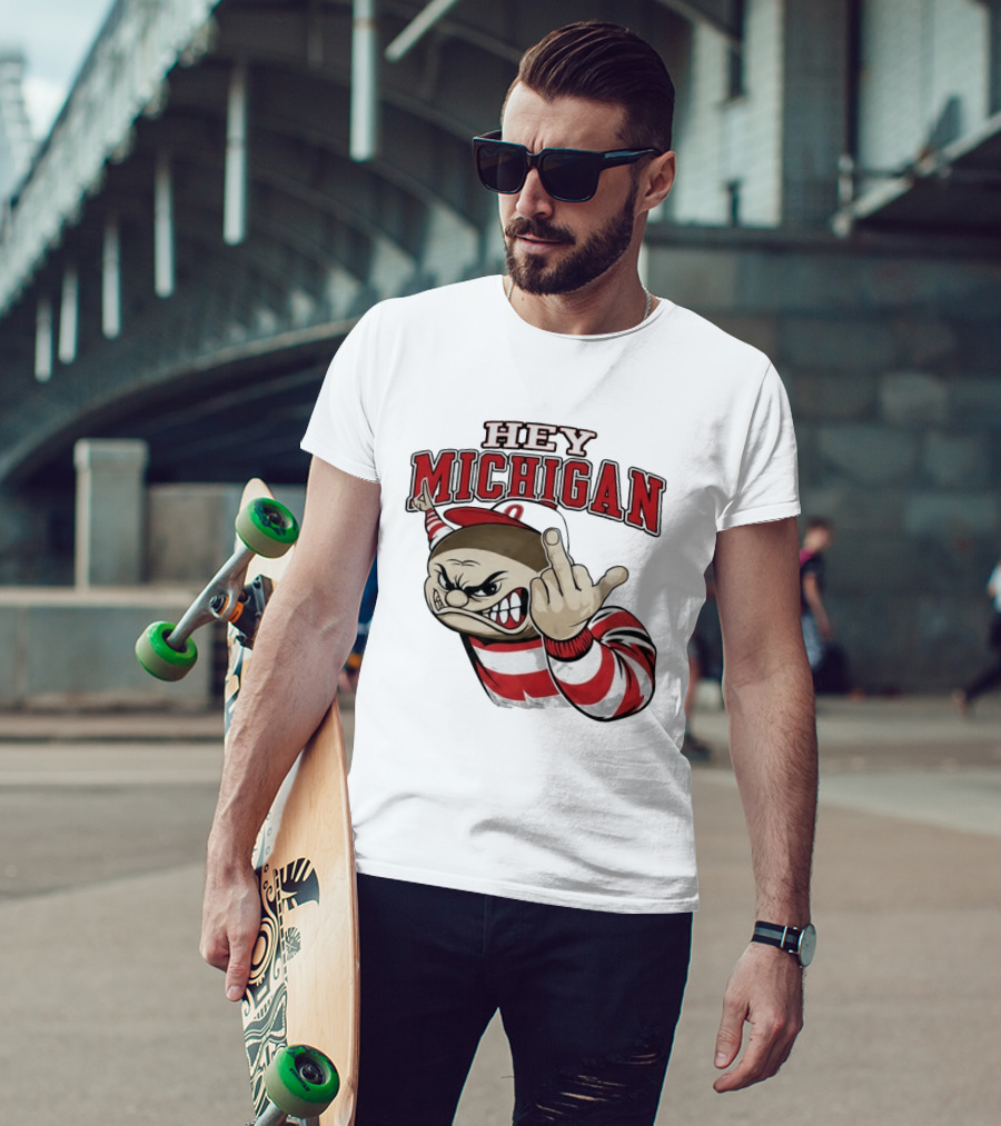 Ishowspeed Hey Michigan Football Rivalry Fan T-Shirt