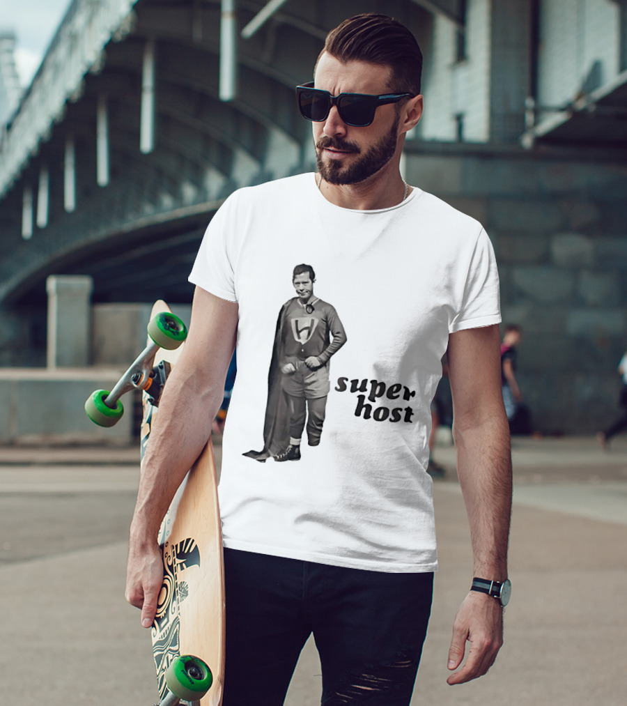 WUAB 43 Cleveland Superhost Lorain Retro Hero T-Shirt