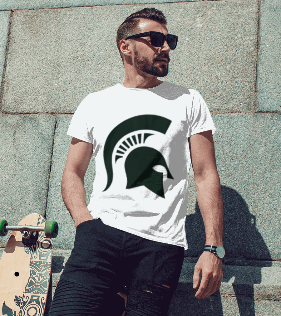 Michigan State Spartans Primary 2025 Iconic Spartan Helmet Trendy T-Shirt