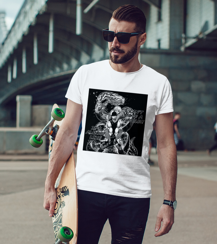 I Can't Move A Muscle It's Almost Like I'm Imai Cosmo Manga Snake Scene T-Shirt