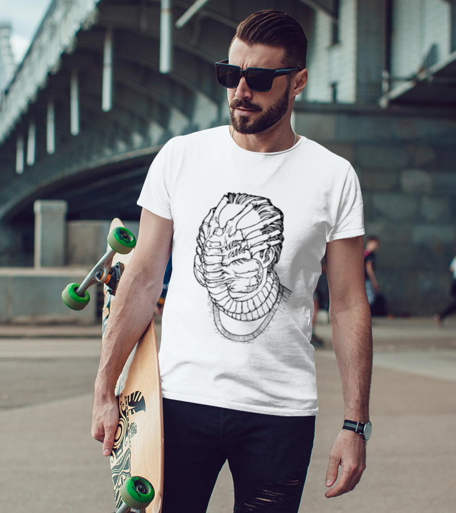 Predator I Like Your Face Christmas Sweater Alien Monster T-Shirt