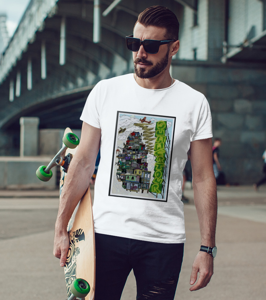 Phish Summer Tour 2025 With Signposts And Plane T-Shirt