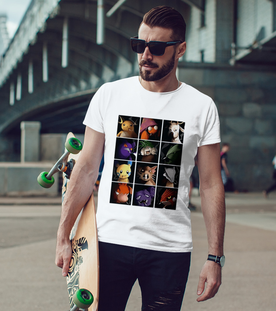 Pokemon Characters It Looks Just As Stupid When You Do It Smoking T-Shirt
