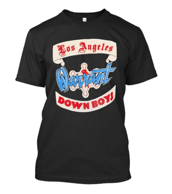 Los Angeles Warrant Down Boys Iconic Music Group T-Shirt