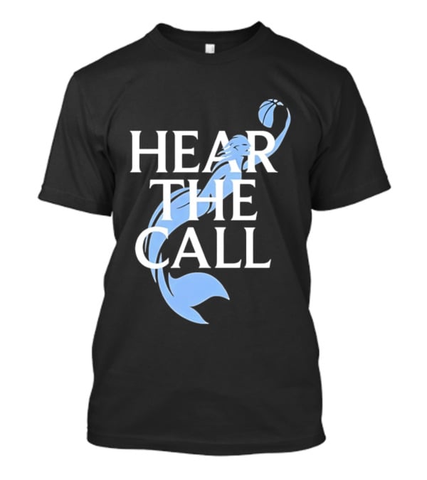 Hear The Call Mermaid Basketball Sports T-Shirt