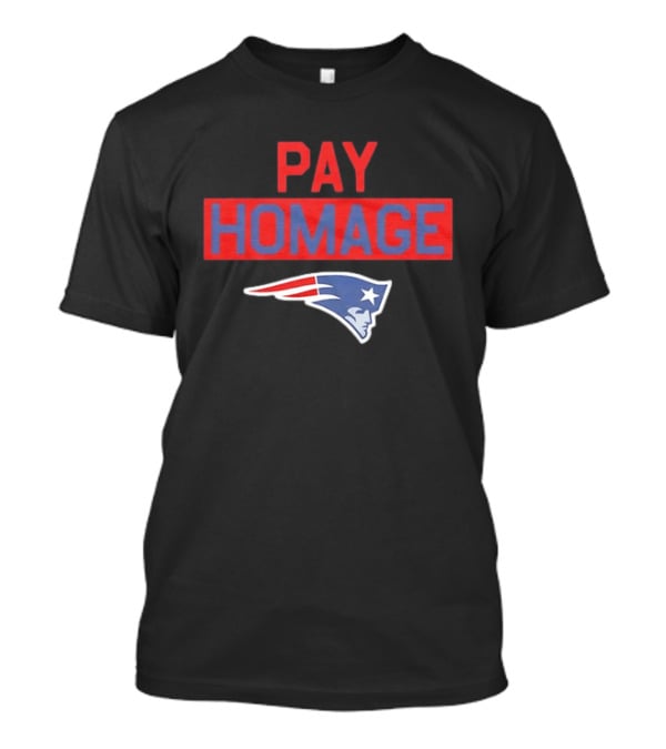 New England Patriots Pay Homage T-Shirt
