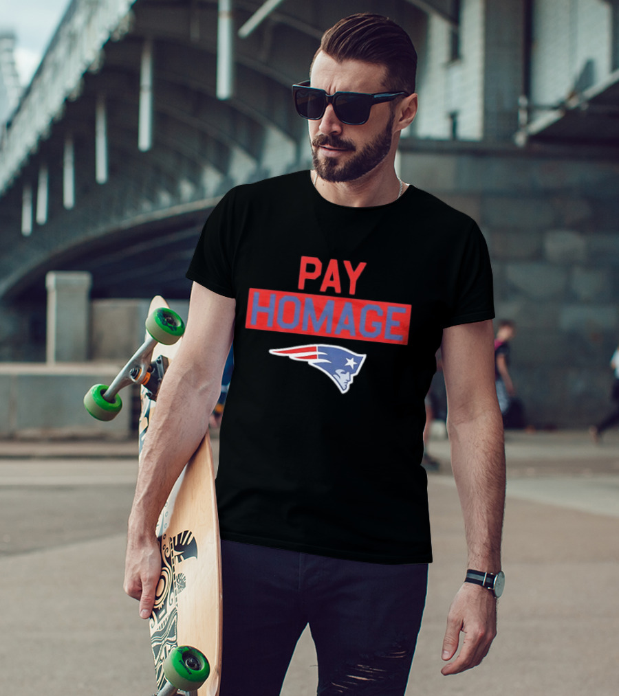 New England Patriots Pay Homage T-Shirt