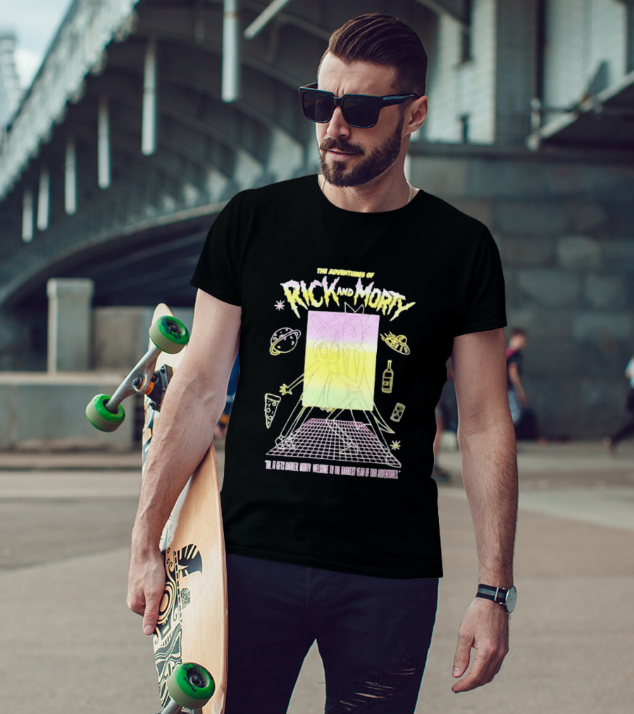 The Adventures Of Rick And Morty Welcome To The Darkest Year Of Our Adventures T-Shirt
