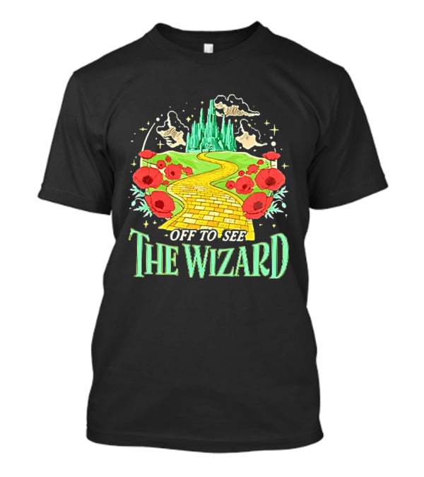 Off To See The Wizard Yellow Brick Road Fantasy Longsleeve T-Shirt