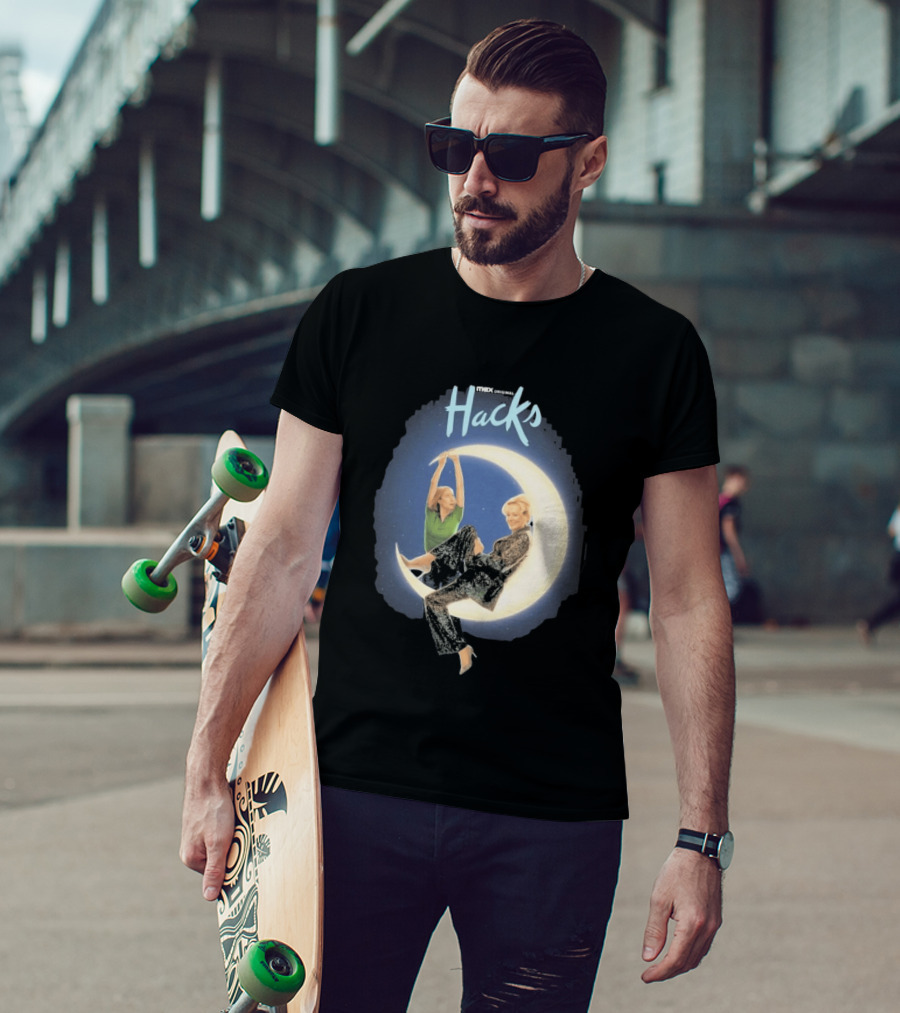 Max Original Hacks Crescent Moon Scene T-Shirt