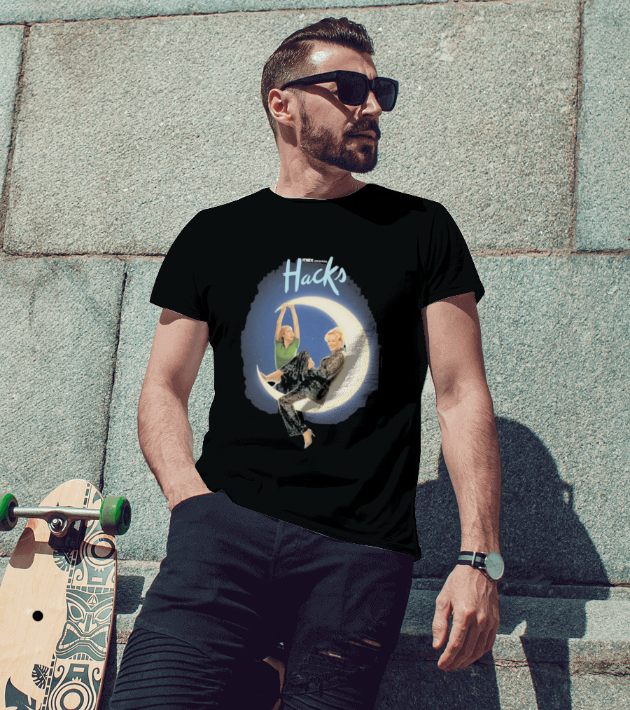 Max Original Hacks Crescent Moon Scene T-Shirt