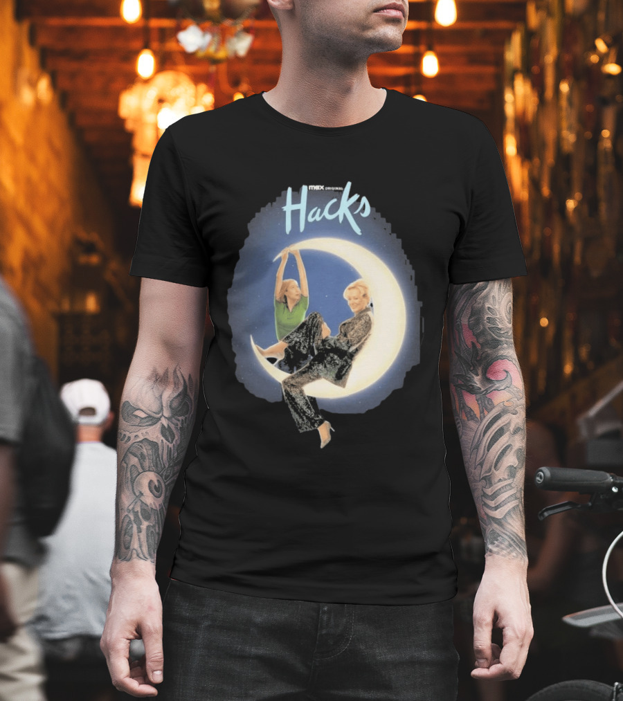 Max Original Hacks Crescent Moon Scene T-Shirt