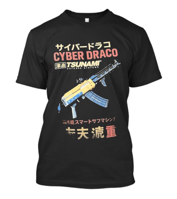 CYBER DRACO TSUNAMI Defense Systems Zastava M92 T-Shirt