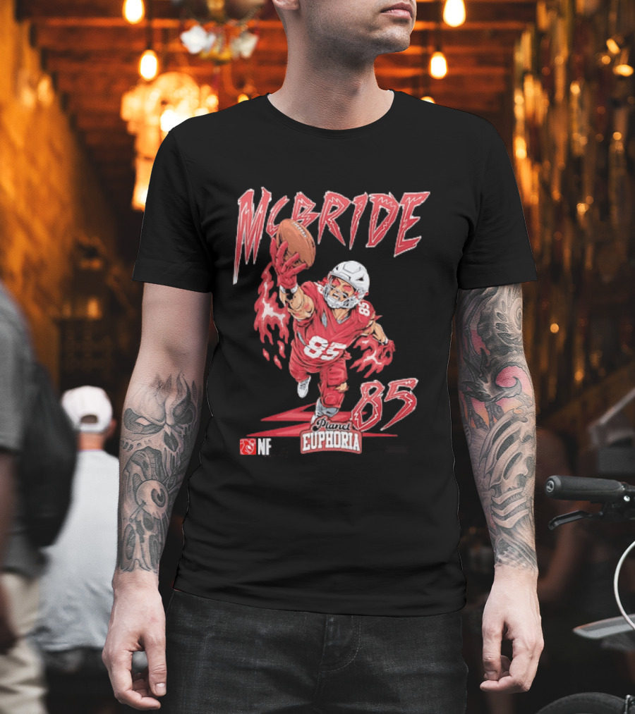 Trey McBride 85 Arizona Cardinals NFL Planet Euphoria T-Shirt