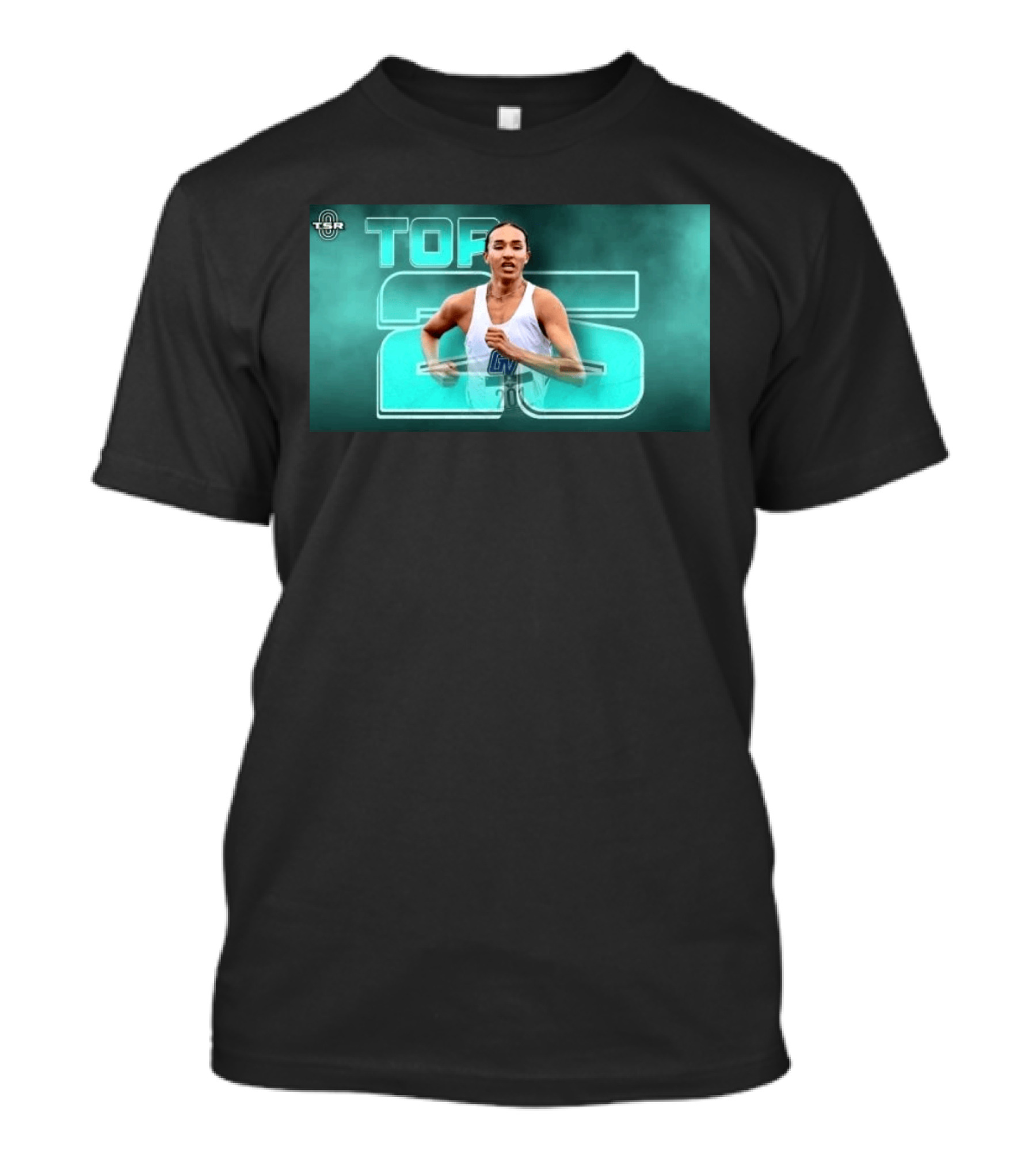 TSR Top 25 Rankings 2026 NCAA Preseason D2 Báhozhóni Church GV T-Shirt