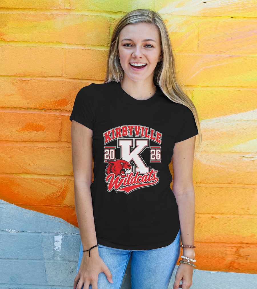 Kirbyville Wildcats K 2026 School Spirit T-Shirt