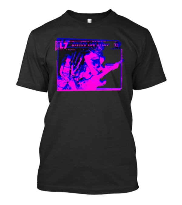 L7 Bricks Are Heavy Band Grunge Alternative Rock Album Cover T-Shirt