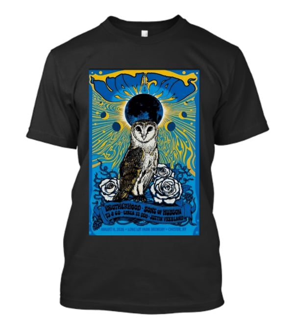 Vampay August 8 2026 Brotherhood Sons Of Hudson Long Lot Farm Chester NY & Co Circa 22 Duo Justin Vreeland T-Shirt