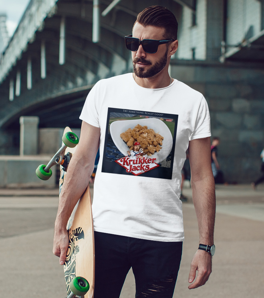 Krukker Jacks Try Something Really Good Stadium Treat T-Shirt