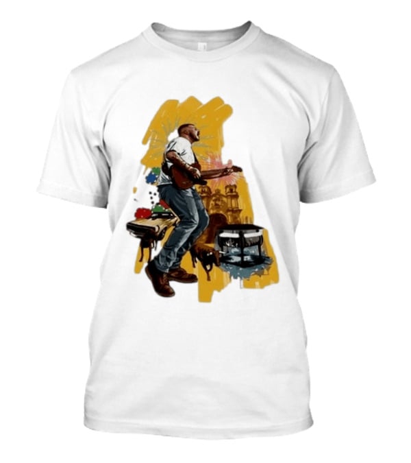 Zach Bryan Salt Lake City Utah August 7 2026 Tour Guitar Performance T-Shirt