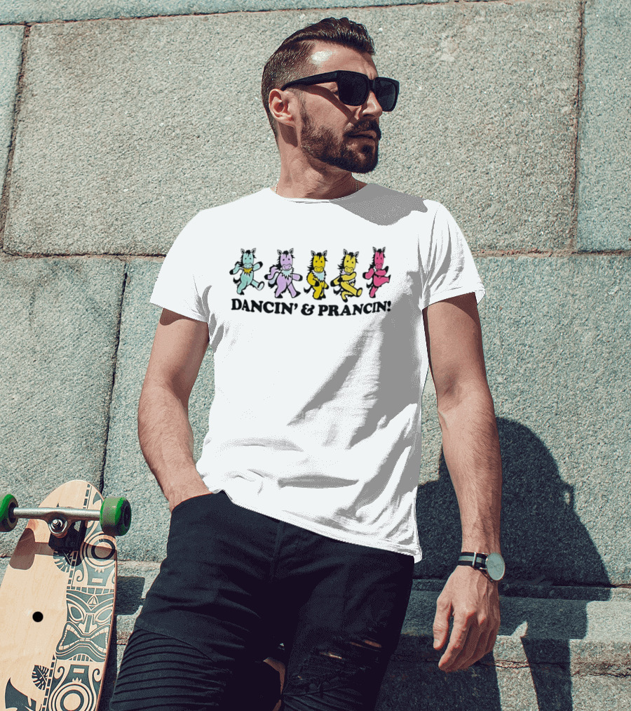 Dancin' And Prancin' 2024 Grateful Dead Wisconsin State Fair T-Shirt