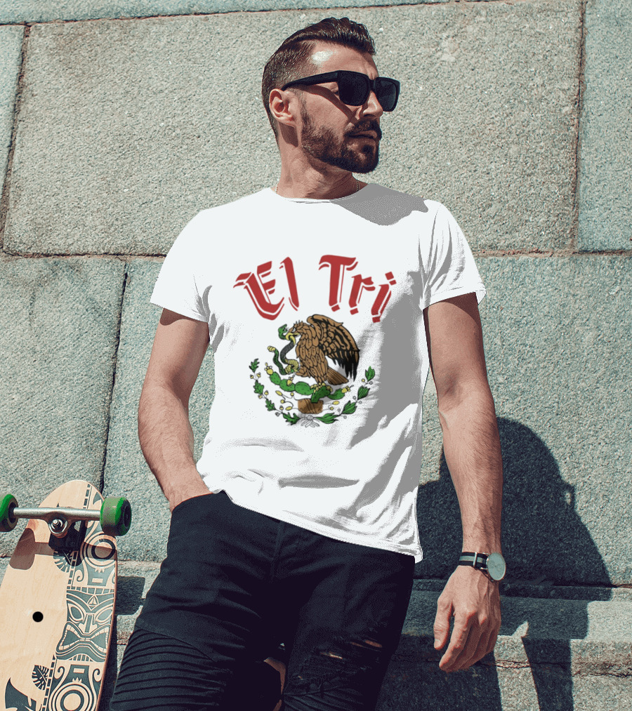 El Tri Mexico By Alex Lora Eagle And Serpent T-Shirt