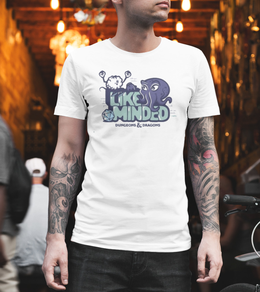 Dungeons & Dragons Like Minded Mind Flayer Octopus T-Shirt