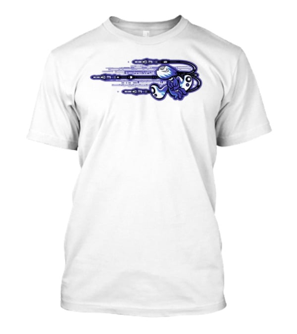 Techno Virus Digitalvirus No1 Cyber Character With Circuit T-Shirt