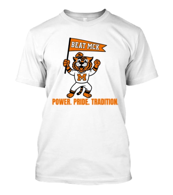 Beat McK Massillon Tigers Football Power Pride Tradition T-Shirt