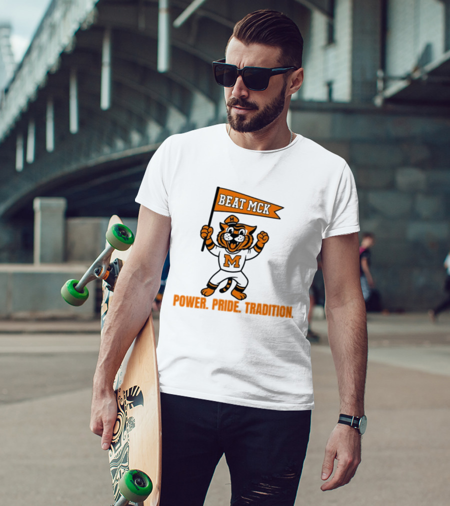 Beat McK Massillon Tigers Football Power Pride Tradition T-Shirt