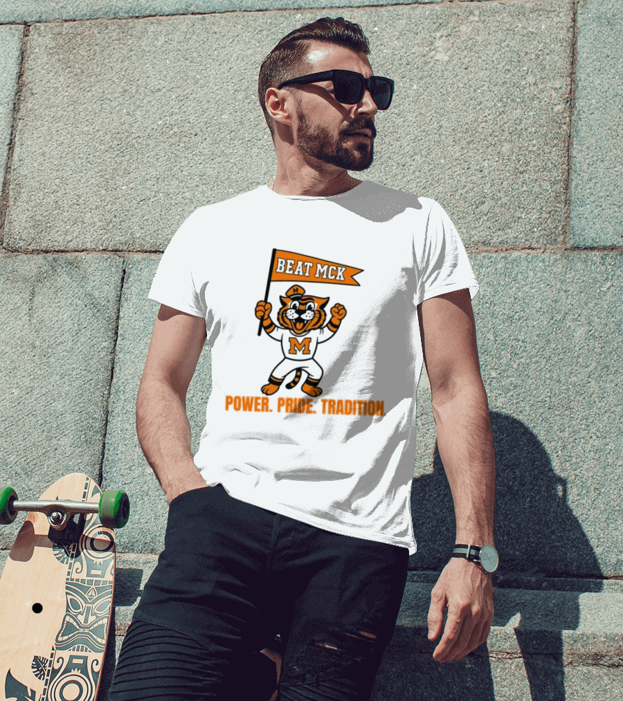 Beat McK Massillon Tigers Football Power Pride Tradition T-Shirt