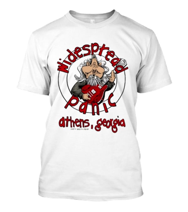 Widespread Panic Athens Georgia Spreadneck Dirty South Dead Gourmet T-Shirt