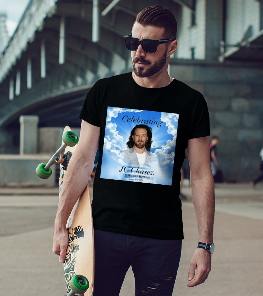 Celebrating JC Chasez On His 50th Birthday August 8th 1976 T-Shirt