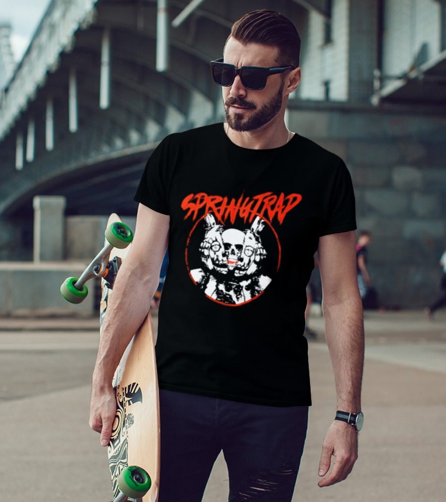 Five Nights At Freddy's Springtrap Horror Character Fan T-Shirt