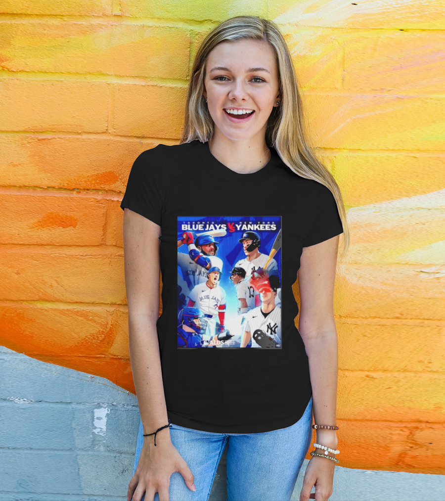 Toronto Blue Jays Vs New York Yankees ALDS 2025 MLB Showdown T-Shirt