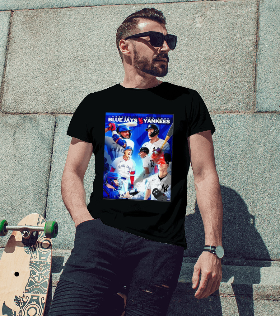 Toronto Blue Jays Vs New York Yankees ALDS 2025 MLB Showdown T-Shirt