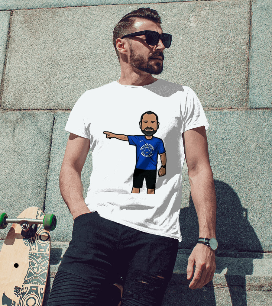 Dallas Wings Basketball Coach Jose Fernandez Classic Nike T-Shirt