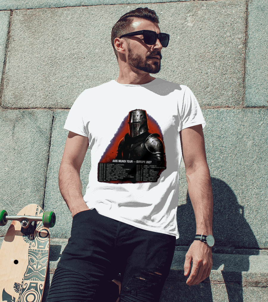Imminence August Burns Red Axis Mundi Tour 2027 Europe Knights T-Shirt