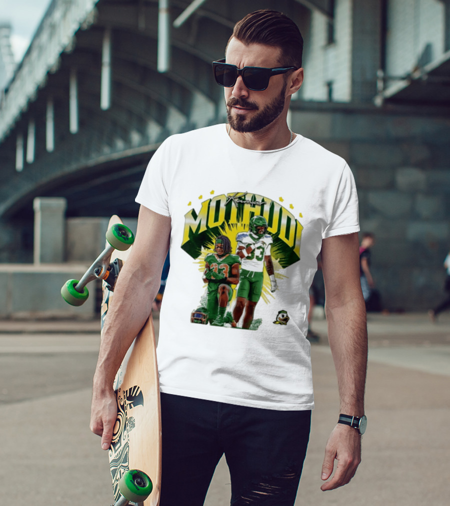Kamar Mothudi Oregon Ducks Linebacker 33 Football Player T-Shirt
