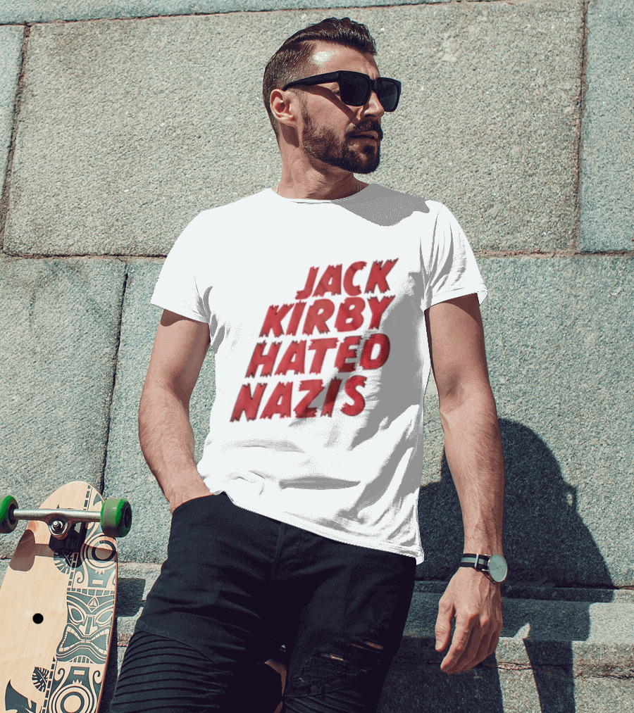 Jack Kirby Hated Nazis Limited Edition T-Shirt