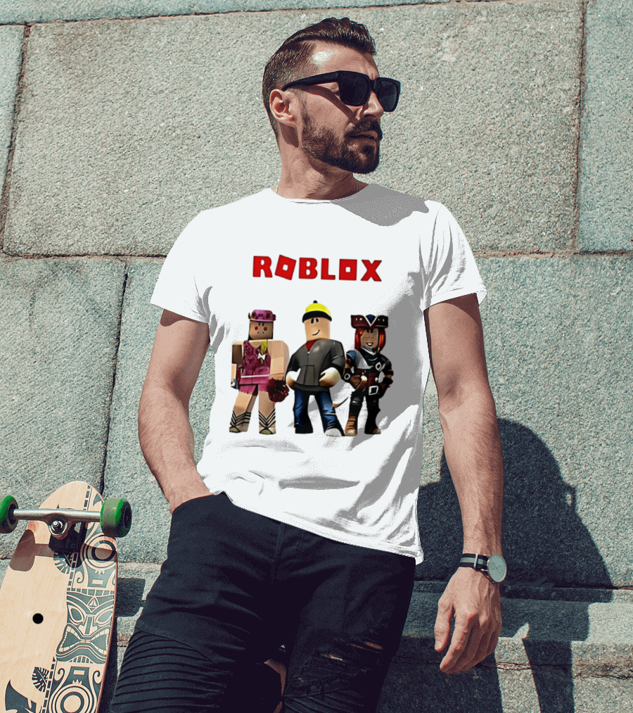Roblox Cartoon Characters Game Adventure T-Shirt