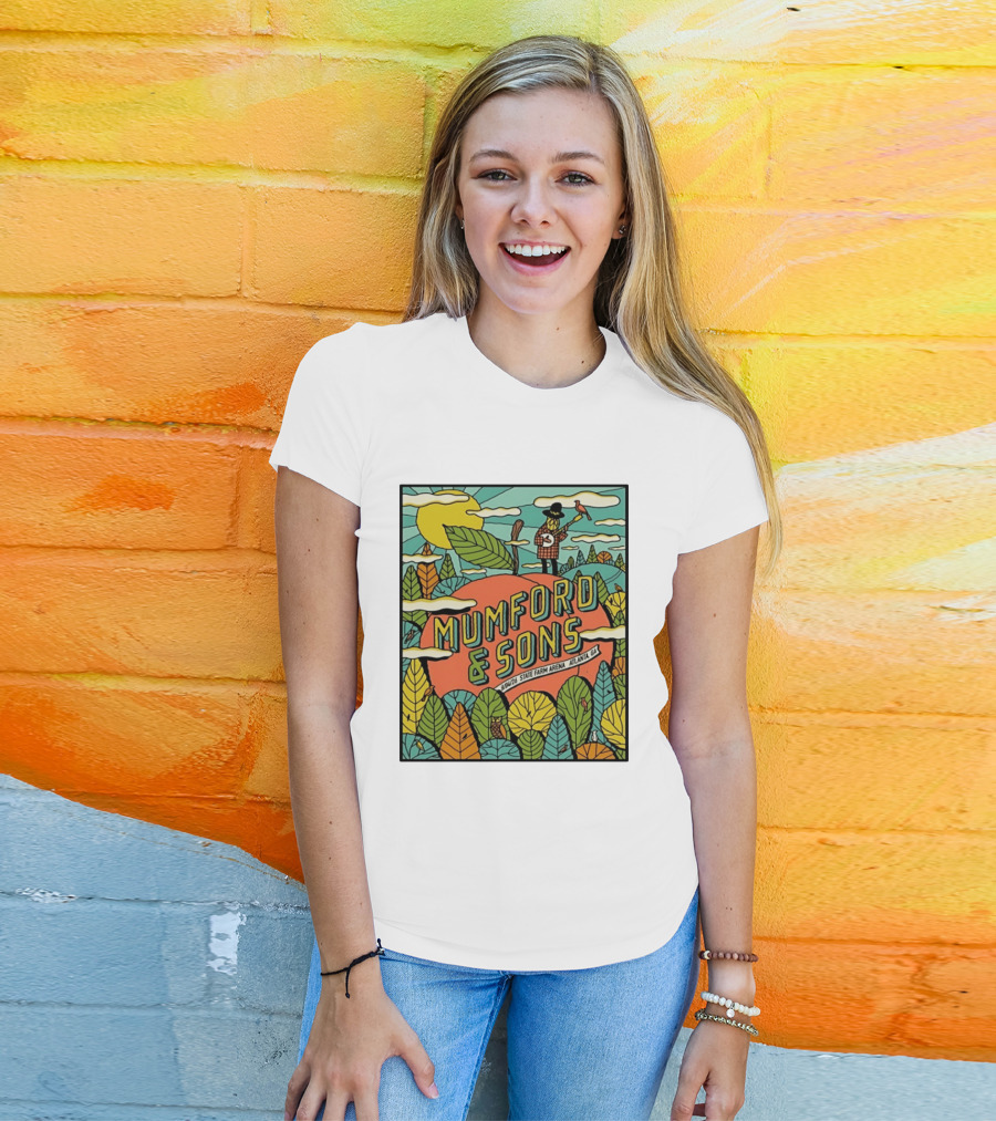 Mumford & Sons State Farm Arena Atlanta GA Concert 9/10/26 Sun Nature T-Shirt