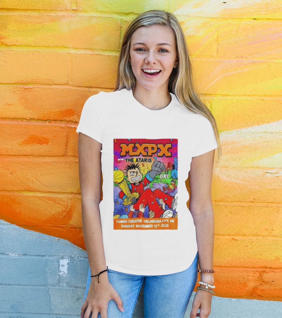 Mxpx With The Ataris Tower Theatre Oklahoma City November 16 2025 T-Shirt