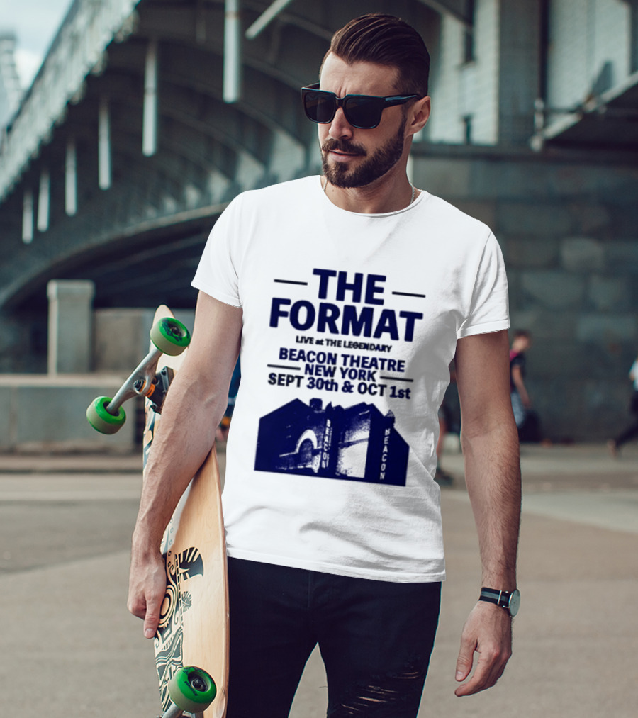 The Format Live At The Legendary Beacon Theatre New York Sept 30th & Oct 1st T-Shirt