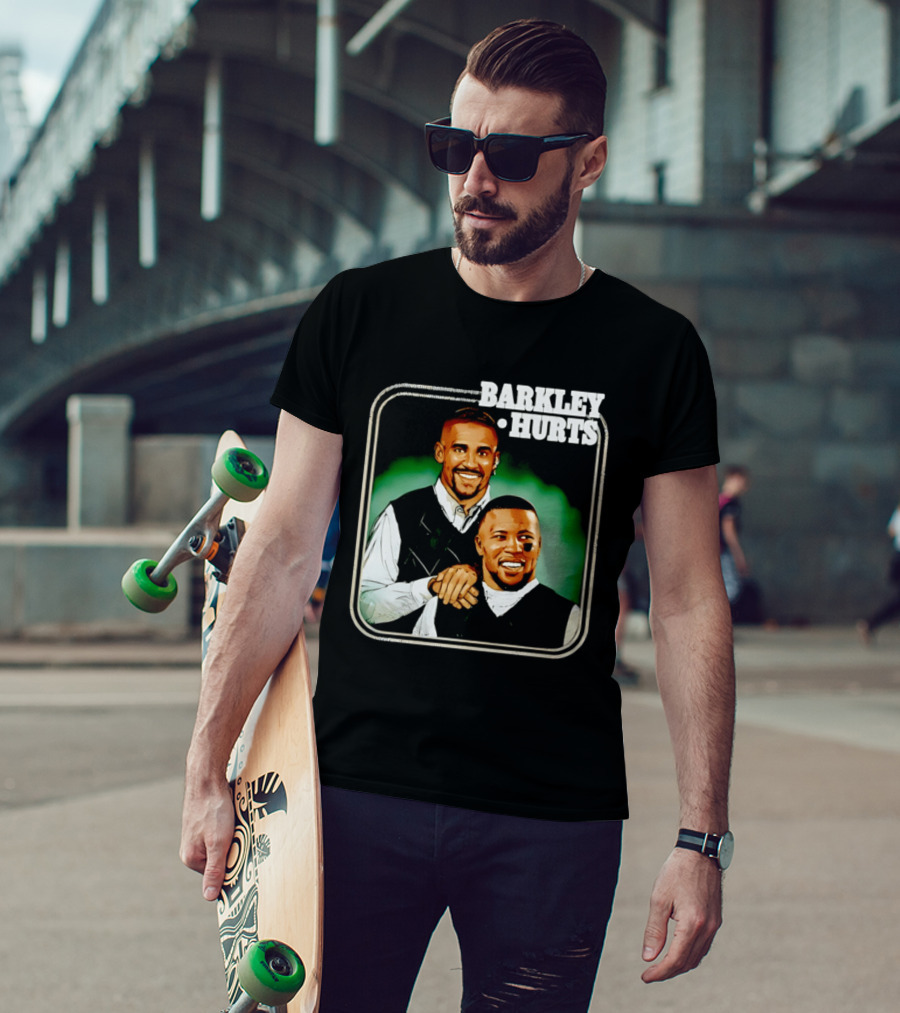 Barkley Hurts Philadelphia Eagles Comedy Show Parody 90s T-Shirt